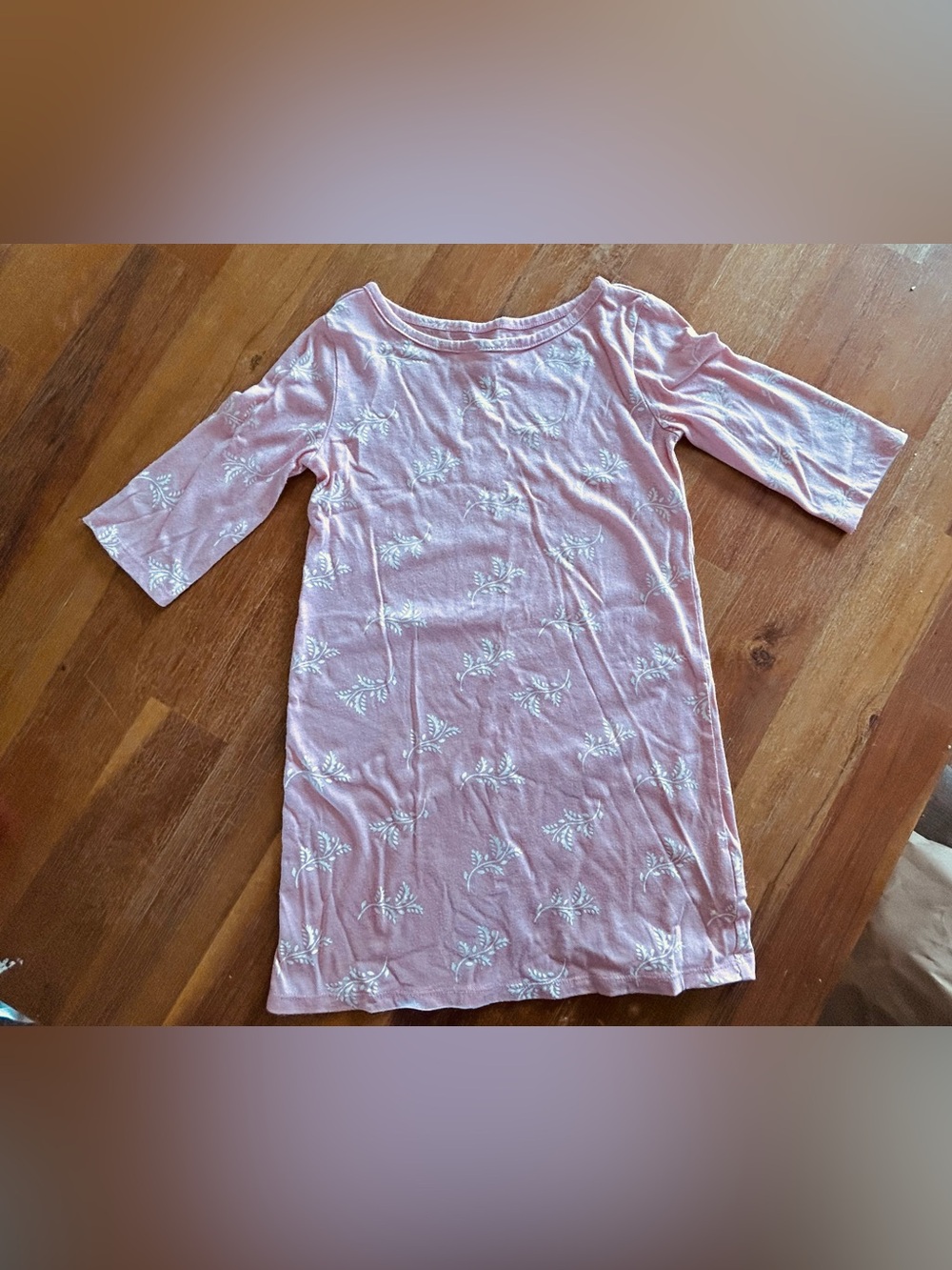 🌸4/$20🌸Old Navy Light Pink Floral Sleeve Dress